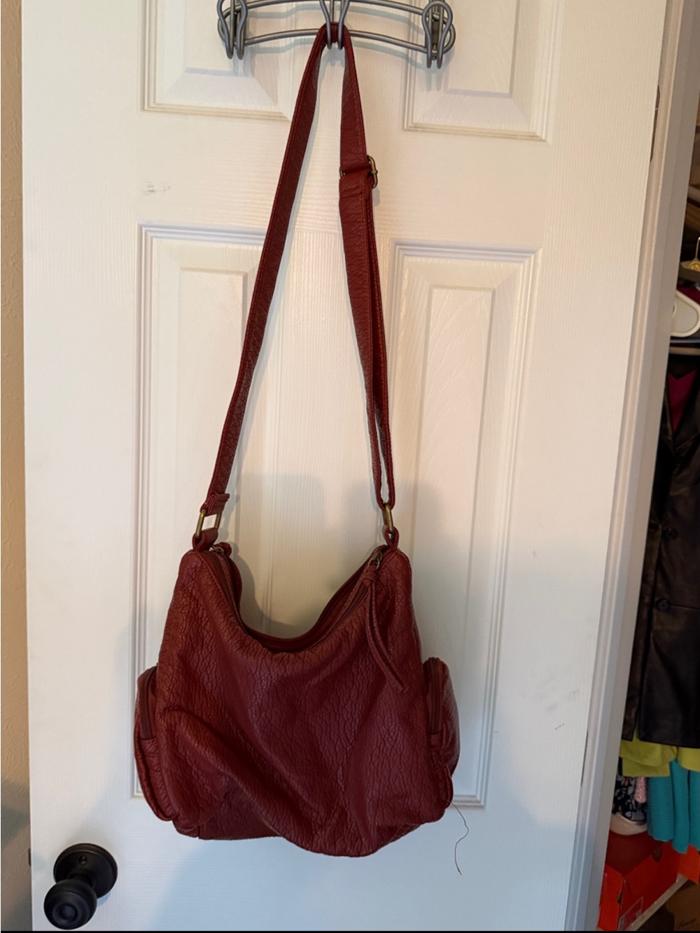 Bueno Women’s brown Faux Leather Shoulder Bag